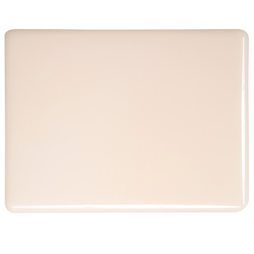 Bullseye 0034-0050 Light Peach Opaque 2mm.