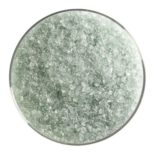 Bullseye Pine Green Transparent Fritt Medium. 1841-0002 2 225 kg