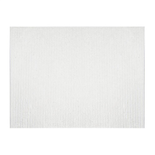 Bullseye 1101-0043 Clear Grooved 3mm