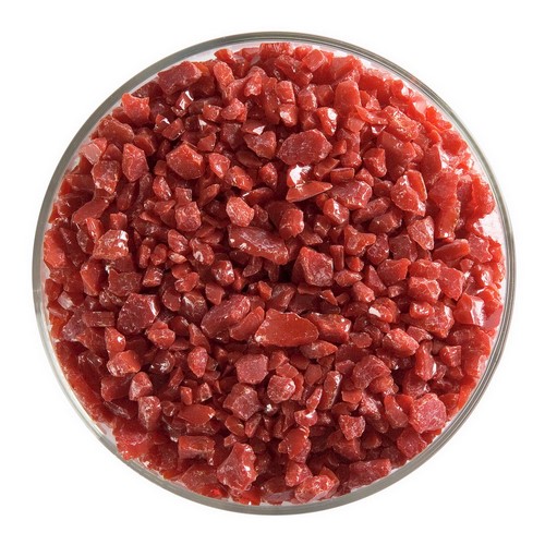 Bullseye Deep Red Opal Fritt Grov. 0224-0003 2 225 kg